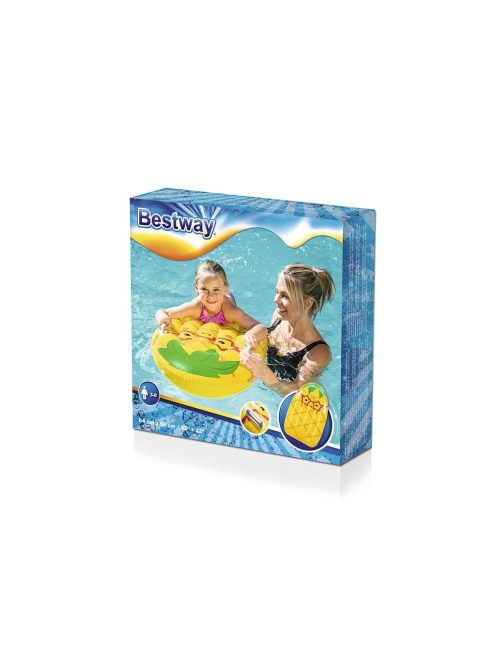 Gyermek felfújható matrac Bestway Ananas 84cm x 56cm
