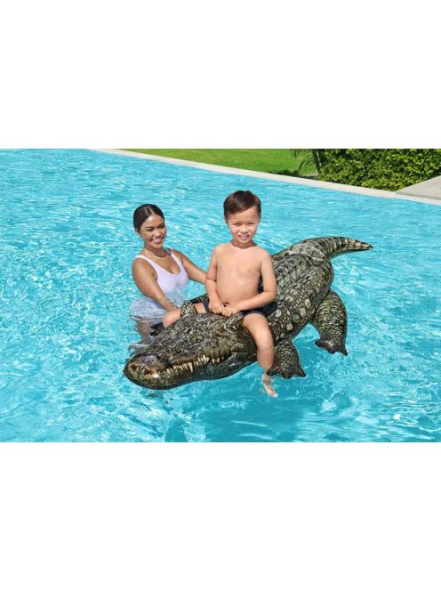 Gyermek felfújható krokodil Bestway 193x94 cm