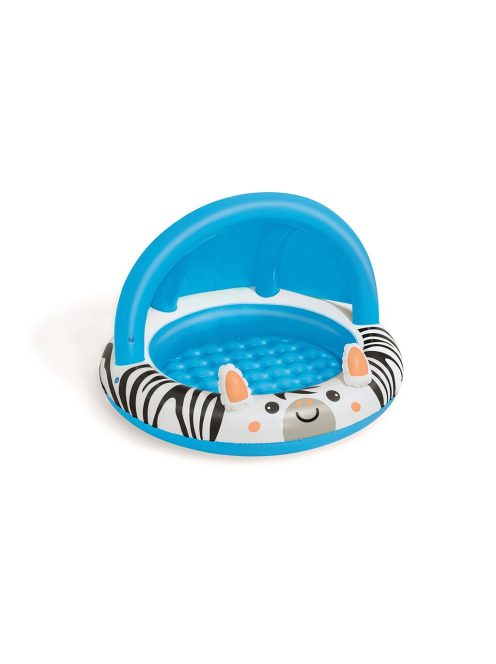 Gyermek felfújhatós medence tetővel Bestway Zebra 97cm x 66cm