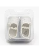 Baba csipke balettcipők New Baby bézs 12-18 h