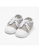 Baba tornacipő New Baby jeans szürke 0-3 h