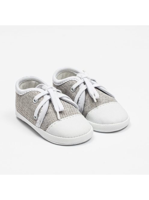 Baba tornacipő New Baby jeans szürke 0-3 h