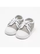 Baba tornacipő New Baby jeans szürke 3-6 h