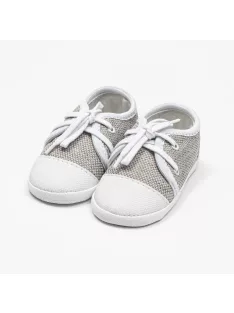 Baba tornacipő New Baby jeans szürke 3-6 h