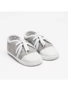 Baba tornacipő New Baby jeans szürke 3-6 h