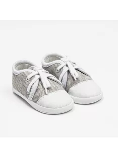 Baba tornacipő New Baby jeans szürke 3-6 h