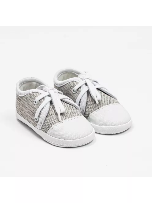 Baba tornacipő New Baby jeans szürke 3-6 h