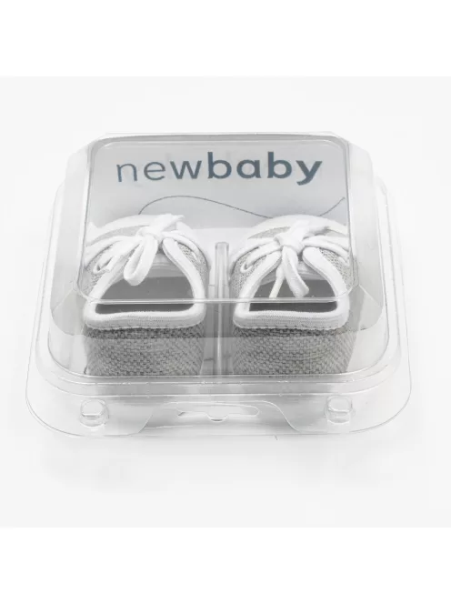 Baba tornacipő New Baby jeans szürke 3-6 h