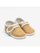 Baba velúr cipők New Baby barna 0-3 h