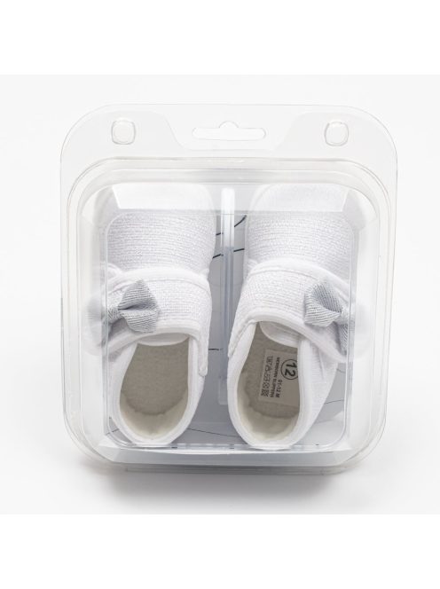 Baba cipők masnival New Baby fehér 0-3 h