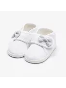 Baba cipők masnival New Baby fehér 12-18 h