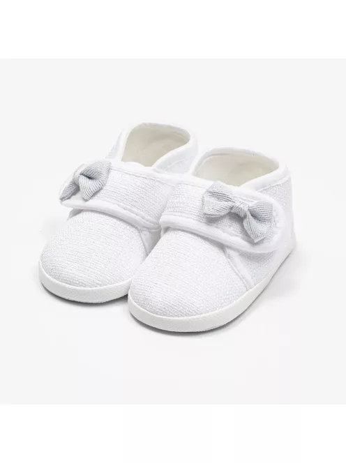 Baba cipők masnival New Baby fehér 12-18 h