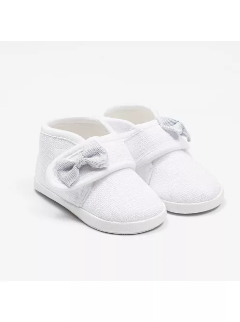 Baba cipők masnival New Baby fehér 12-18 h