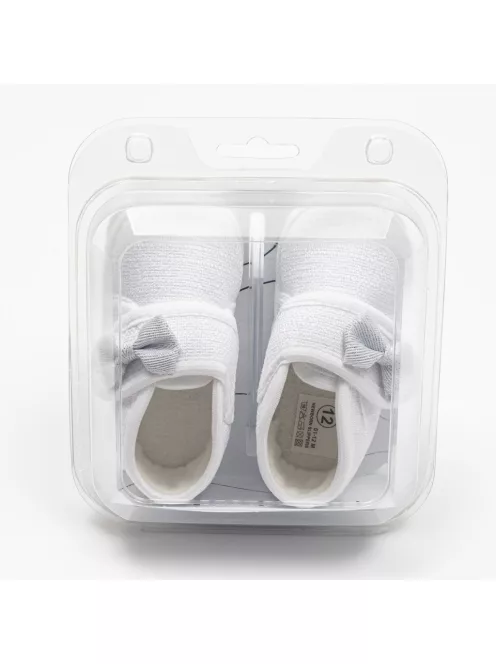 Baba cipők masnival New Baby fehér 12-18 h