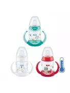 Baba tanuló itatópohár NUK hőmérséklet jelzővel 150 ml fehér