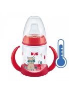 Baba tanuló itatópohár NUK hőmérséklet jelzővel 150 ml piros