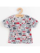 Baba pamut rövid ujjú póló New Baby Go!go!go!