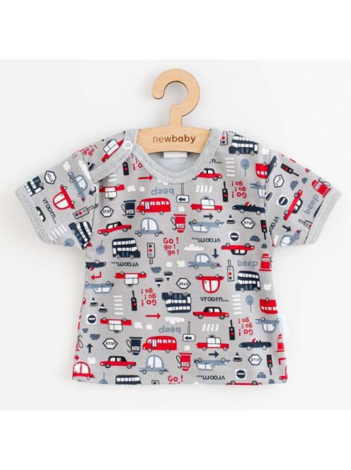 Baba pamut rövid ujjú póló New Baby Go!go!go!