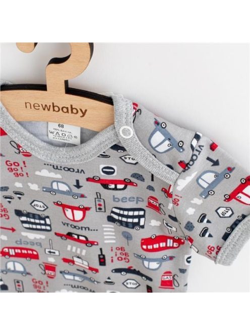 Baba pamut rövid ujjú póló New Baby Go!go!go!