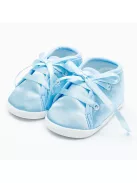 Baba szatén cipő New Baby kék 12-18 h