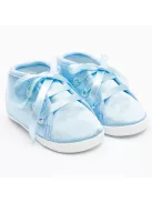 Baba szatén cipő New Baby kék 12-18 h