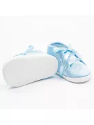 Baba szatén cipő New Baby kék 12-18 h