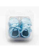Baba szatén cipő New Baby kék 12-18 h