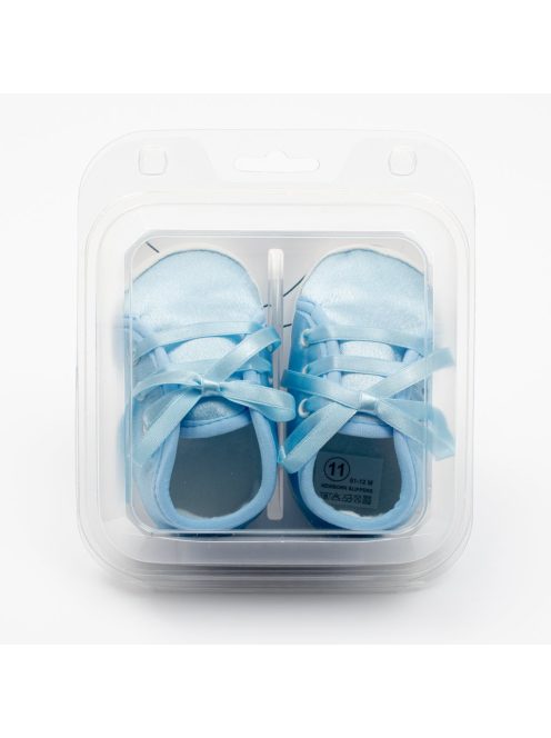 Baba szatén cipő New Baby kék 12-18 h