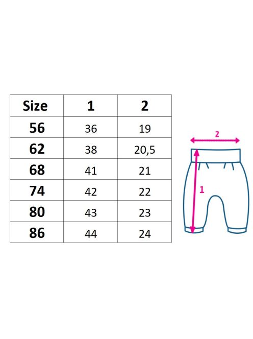 Baba szabadidő nadrág New Baby Tündér