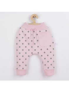 Baba szabadidő nadrág Koala Dots rózsaszín