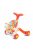 Gyermek fejlesztő bébikomp 2v1 Toyz Spark orange