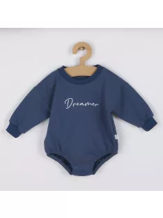 Hosszú ujjú baba body baggy Koala Dreamer kék