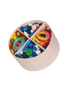 Kreatív fából készült gyöngykészlet Viga