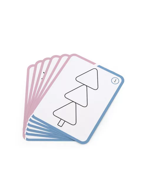 Fa puzzle Viga formák és színek