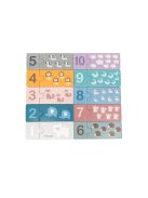 Fa puzzle számokkal Viga