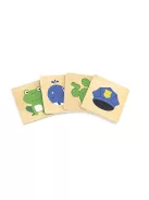 Fa puzzle színek Viga