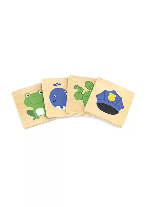 Fa puzzle színek Viga