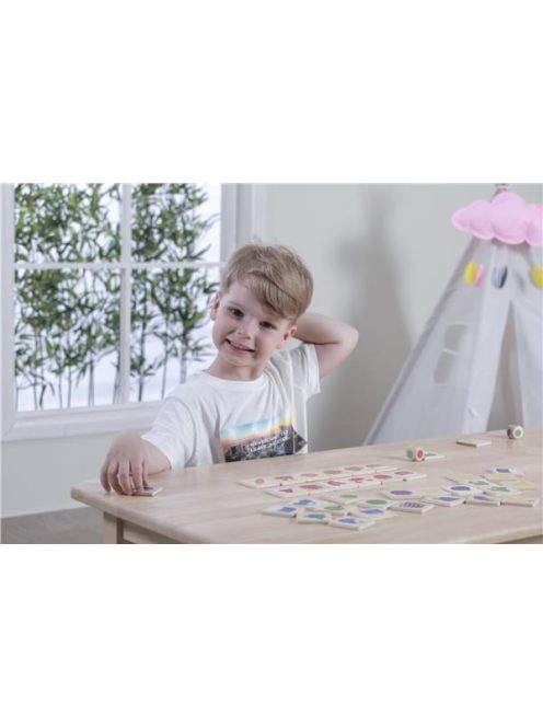 Fa puzzle színek Viga