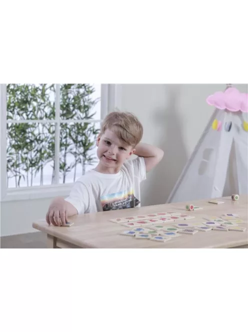 Fa puzzle színek Viga