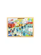 Fa puzzle Viga Tűzoltók