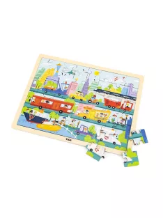 Fa puzzle Viga Transport