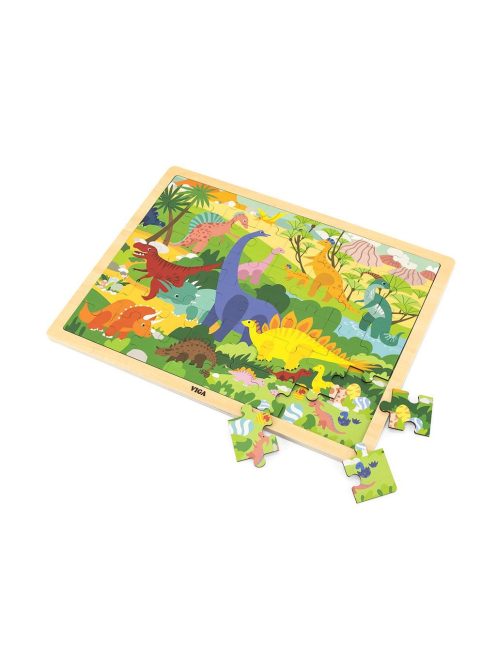 Fa puzzle Viga TDinoszauruszok