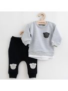 Baba együttes póló és szabadidő nadrág New Baby Brave Bear ABS szürke