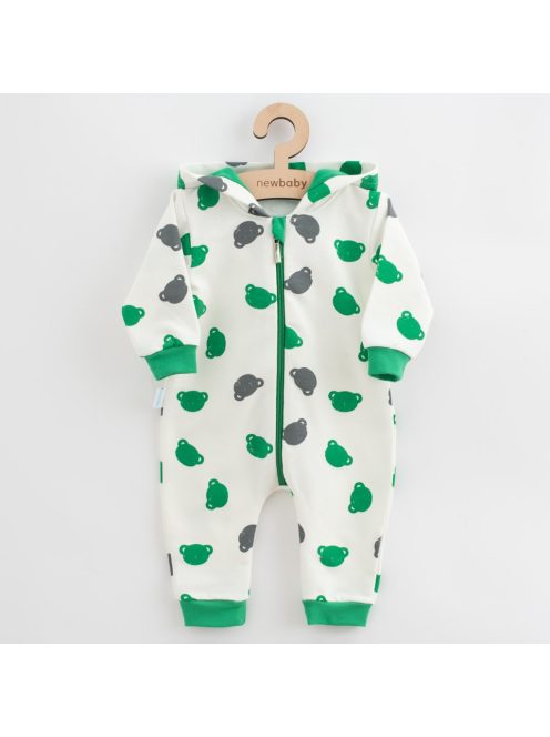 Baba kezeslábas New Baby Little One zöld