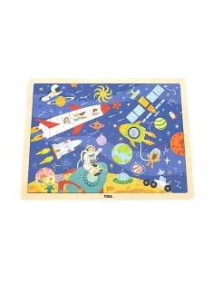 Fa betétes puzzle Világegyetem Viga 48 db