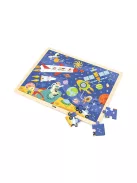 Fa betétes puzzle Világegyetem Viga 48 db