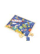 Fa betétes puzzle Világegyetem Viga 48 db