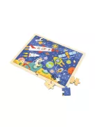 Fa betétes puzzle Világegyetem Viga 48 db