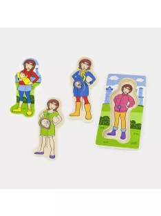Fa puzzle  Viga Hogyan növekszik a kisbaba