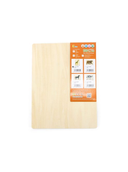 Gyermek fa puzzle Montessori Viga Zsiráf